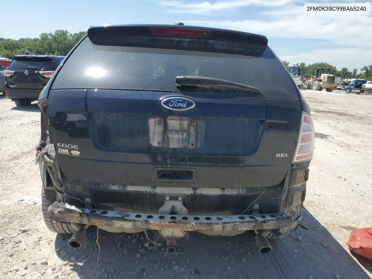 2009 Ford Edge Sel VIN: 2FMDK38C99BA65240 Lot: 65986785