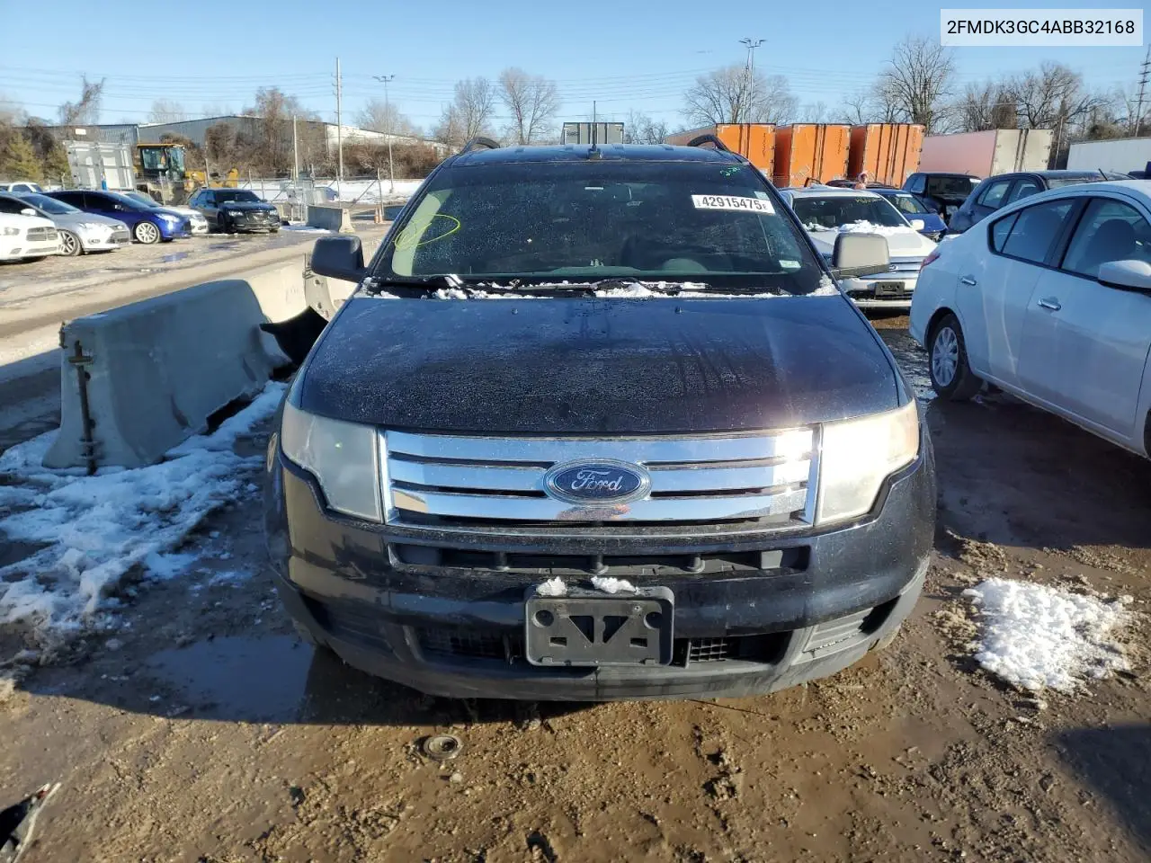 2010 Ford Edge Se VIN: 2FMDK3GC4ABB32168 Lot: 42915475