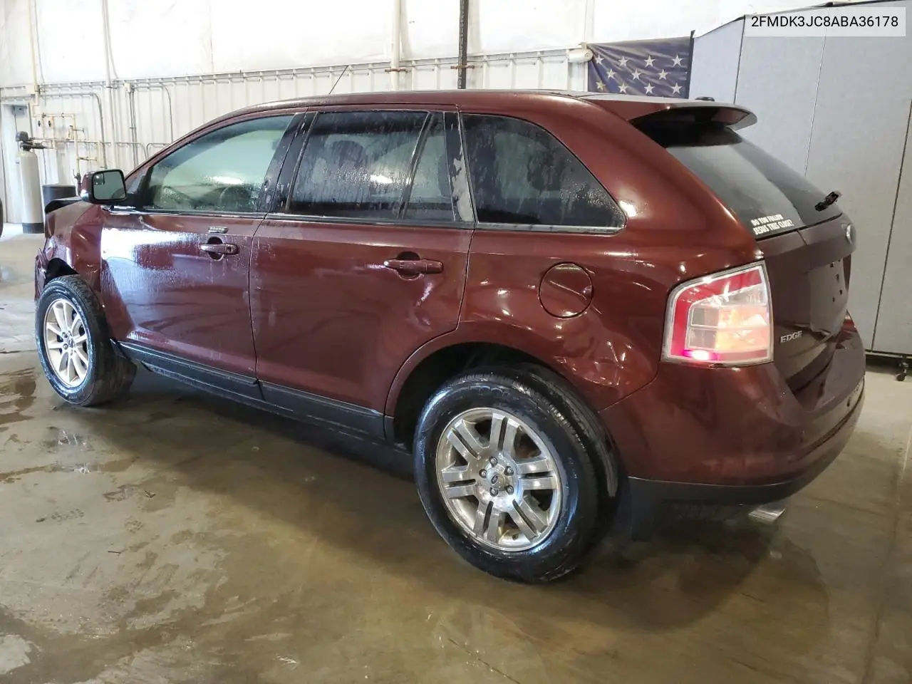 2010 Ford Edge Sel VIN: 2FMDK3JC8ABA36178 Lot: 56502205