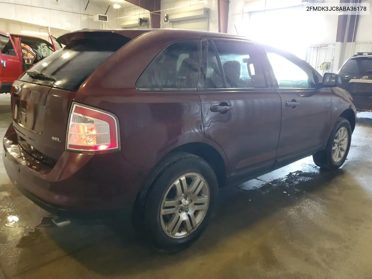 2010 Ford Edge Sel VIN: 2FMDK3JC8ABA36178 Lot: 56502205