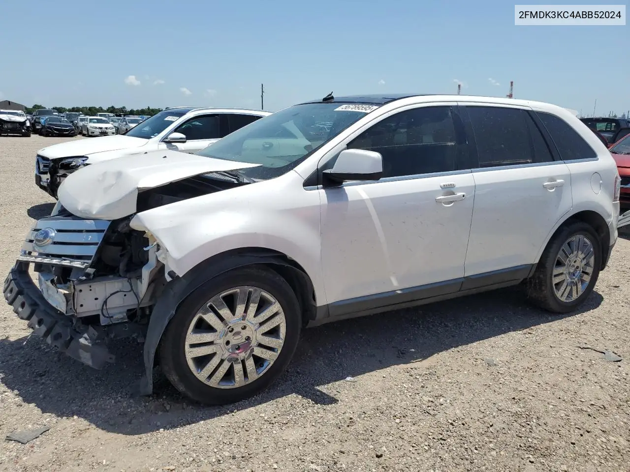 2010 Ford Edge Limited VIN: 2FMDK3KC4ABB52024 Lot: 56789595