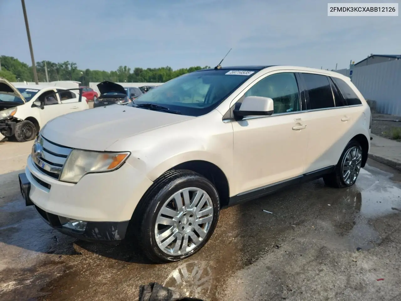 2010 Ford Edge Limited VIN: 2FMDK3KCXABB12126 Lot: 59714535