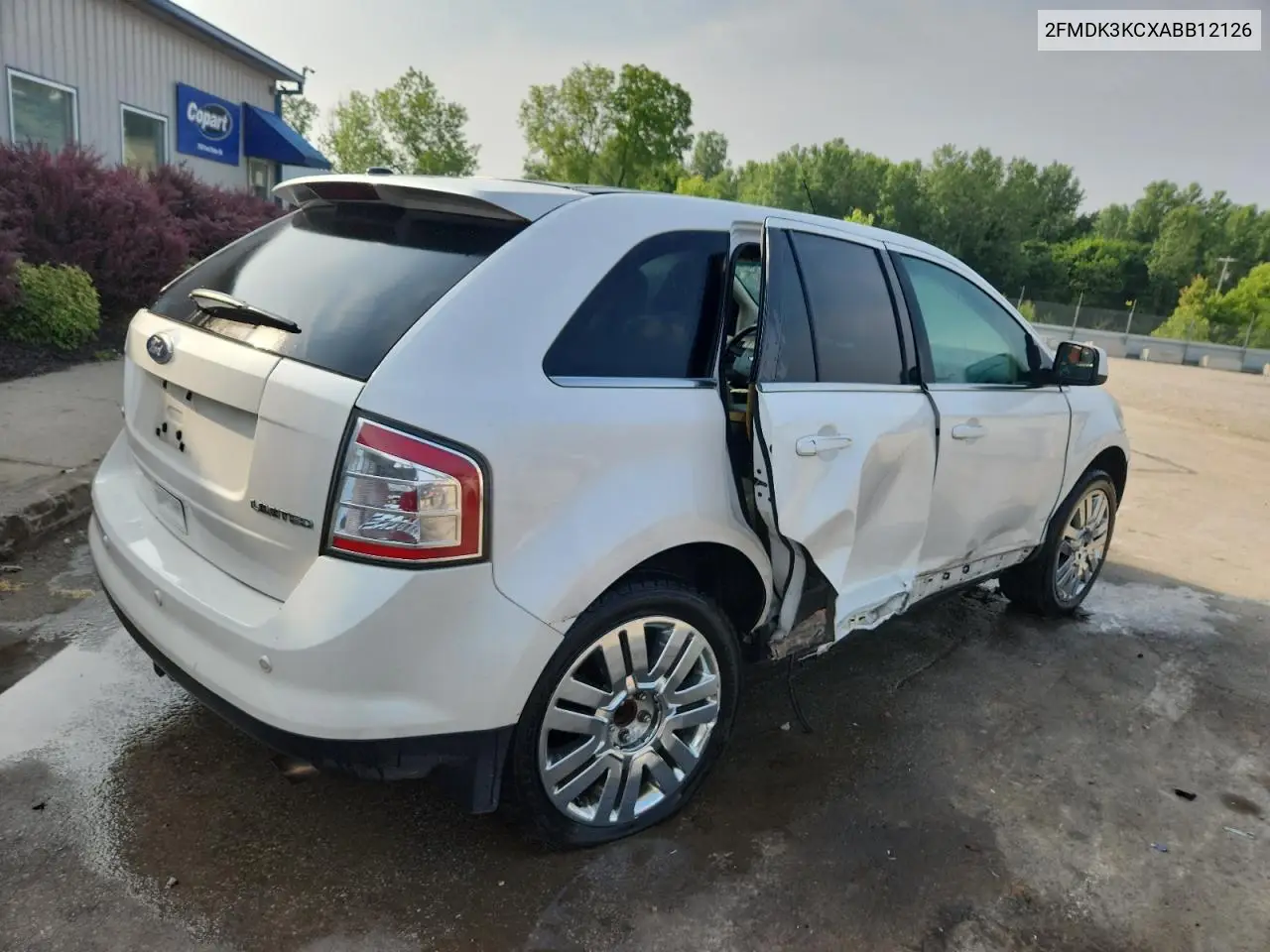 2010 Ford Edge Limited VIN: 2FMDK3KCXABB12126 Lot: 59714535