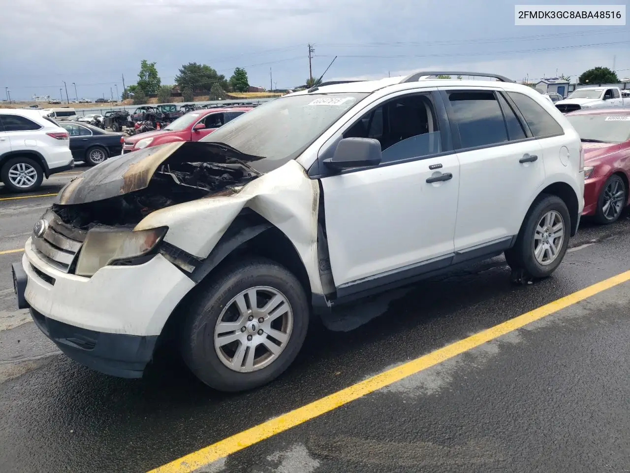 2010 Ford Edge Se VIN: 2FMDK3GC8ABA48516 Lot: 60547615
