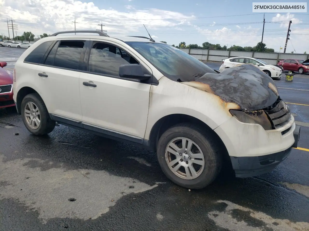 2010 Ford Edge Se VIN: 2FMDK3GC8ABA48516 Lot: 60547615