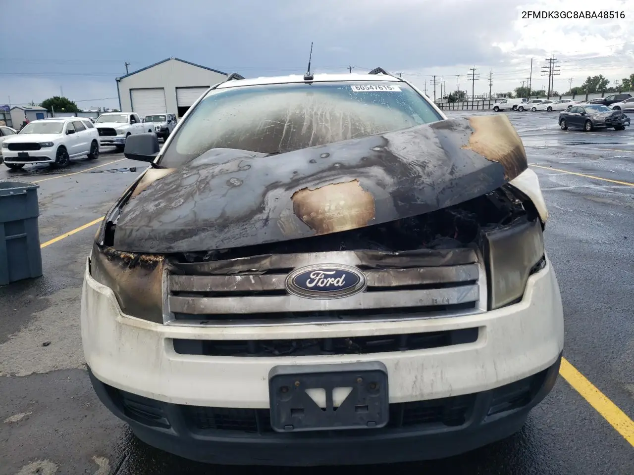 2010 Ford Edge Se VIN: 2FMDK3GC8ABA48516 Lot: 60547615