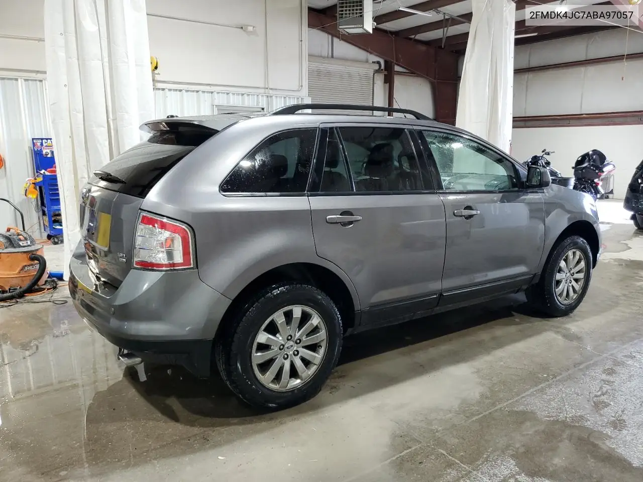 2010 Ford Edge Sel VIN: 2FMDK4JC7ABA97057 Lot: 61736635