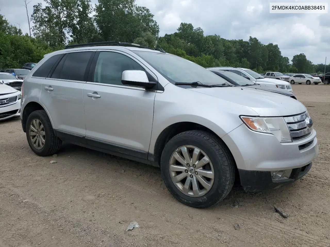2010 Ford Edge Limited VIN: 2FMDK4KC0ABB38451 Lot: 61993455