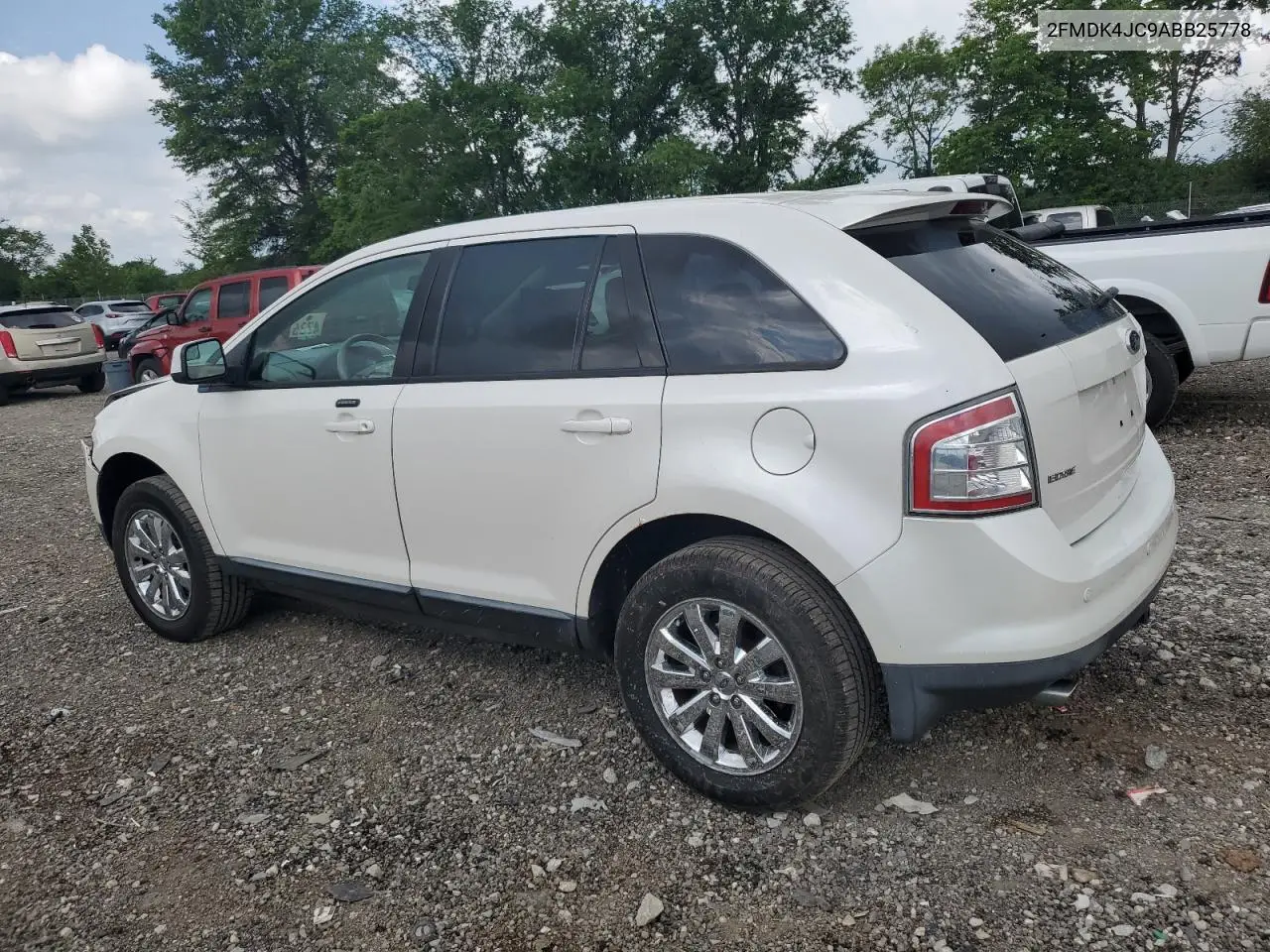 2010 Ford Edge Sel VIN: 2FMDK4JC9ABB25778 Lot: 62003895