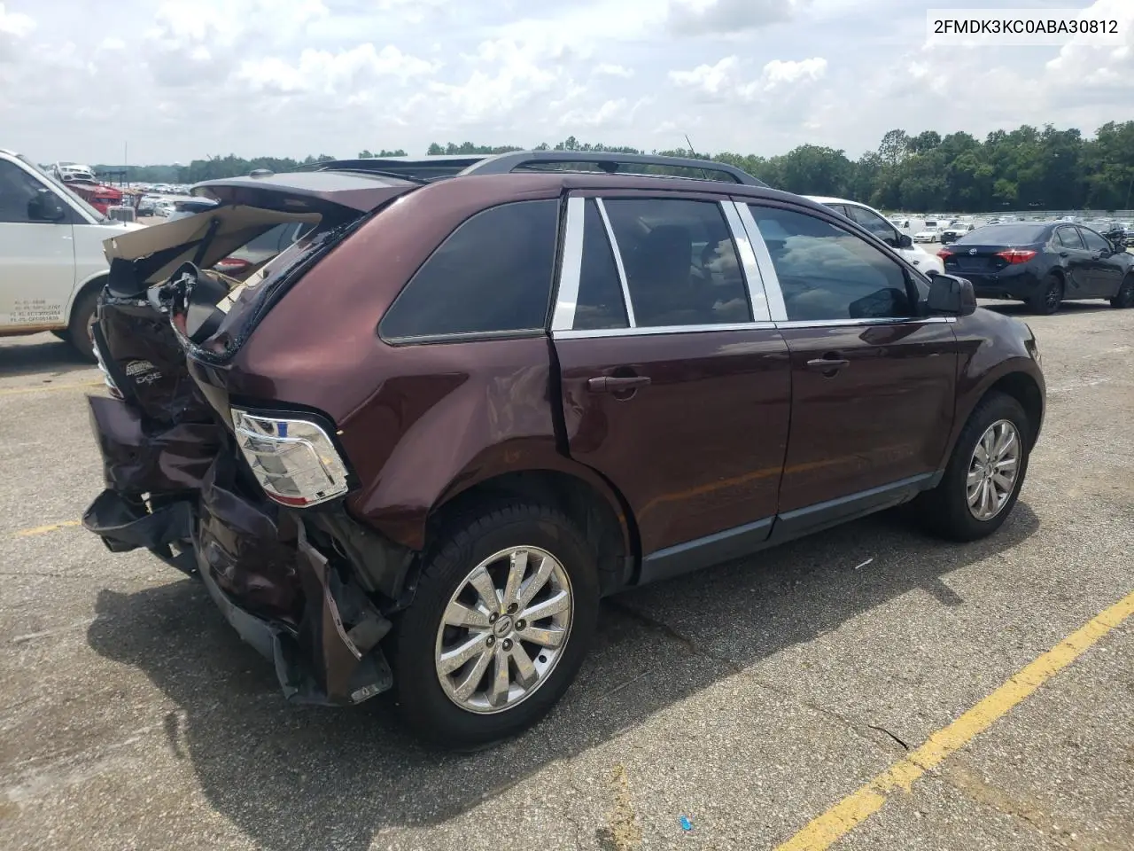 2010 Ford Edge Limited VIN: 2FMDK3KC0ABA30812 Lot: 62075165