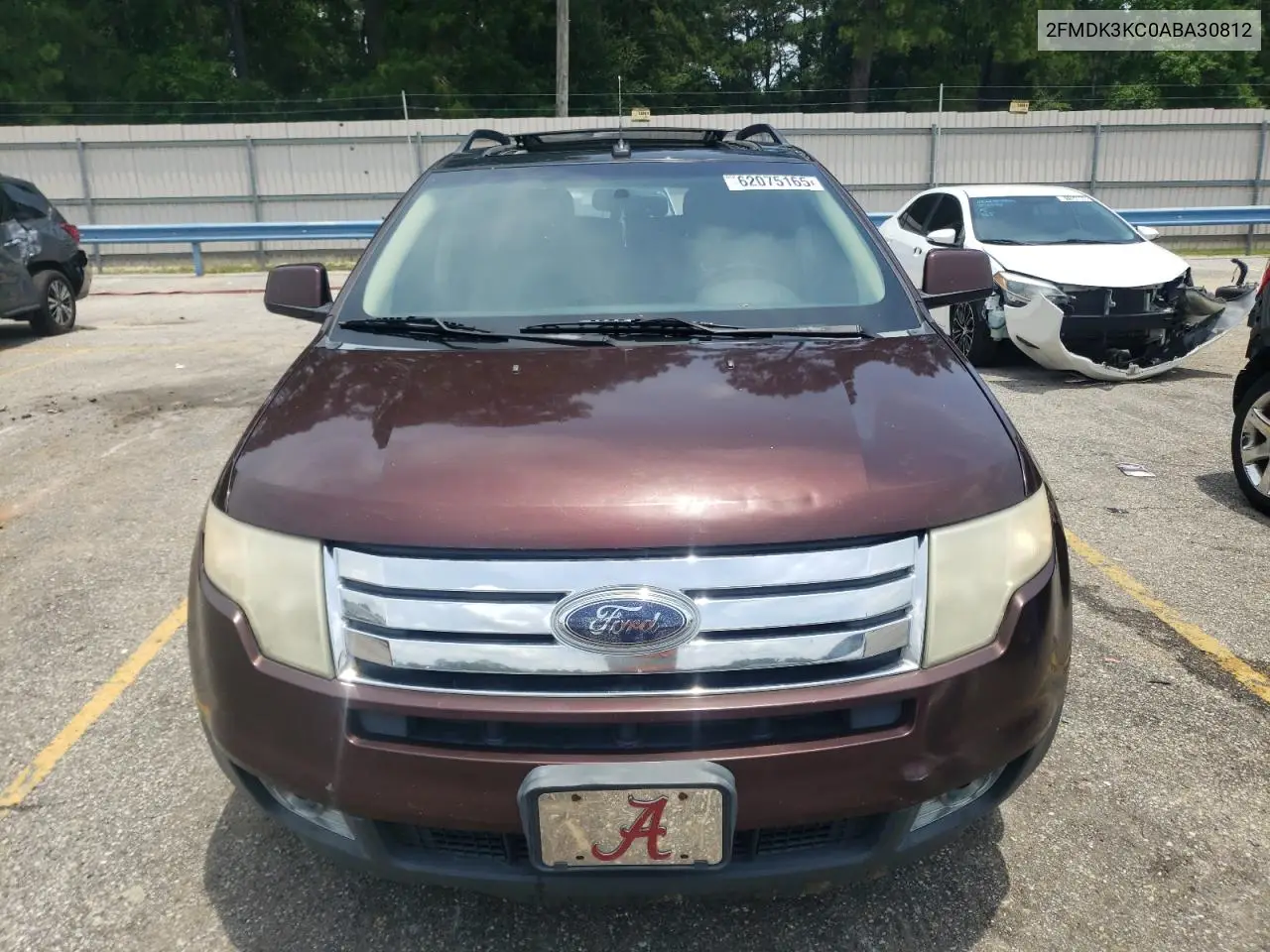 2010 Ford Edge Limited VIN: 2FMDK3KC0ABA30812 Lot: 62075165