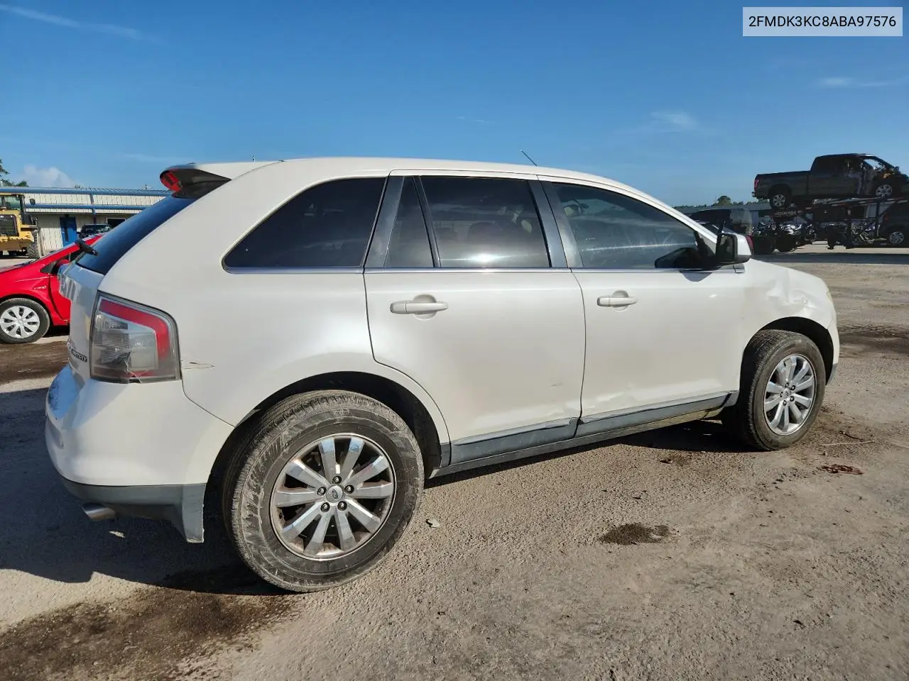 2010 Ford Edge Limited VIN: 2FMDK3KC8ABA97576 Lot: 64836065