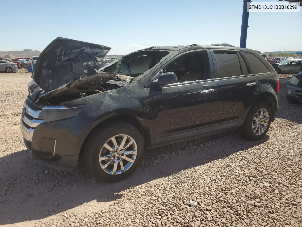 2011 Ford Edge Sel VIN: 2FMDK3JC1BBB18299 Lot: 48244855