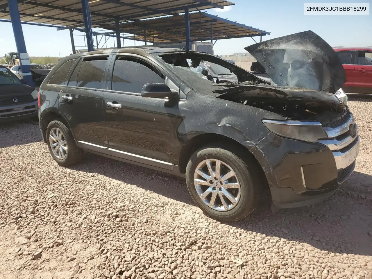 2011 Ford Edge Sel VIN: 2FMDK3JC1BBB18299 Lot: 48244855
