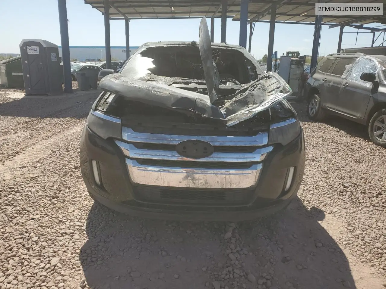 2011 Ford Edge Sel VIN: 2FMDK3JC1BBB18299 Lot: 48244855