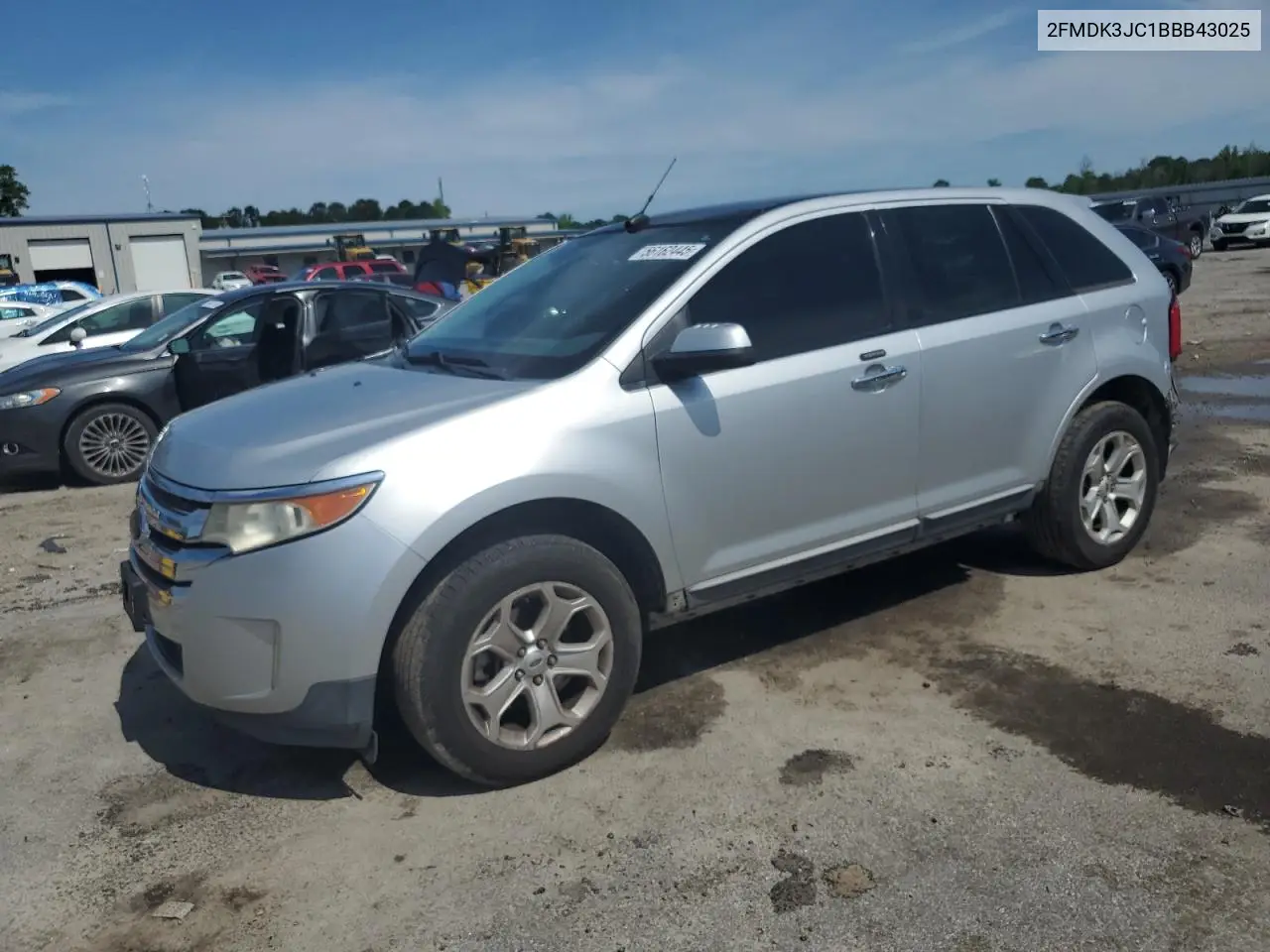 2011 Ford Edge Sel VIN: 2FMDK3JC1BBB43025 Lot: 56162445