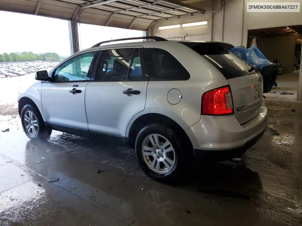2011 Ford Edge Se VIN: 2FMDK3GC6BBA67227 Lot: 56323545