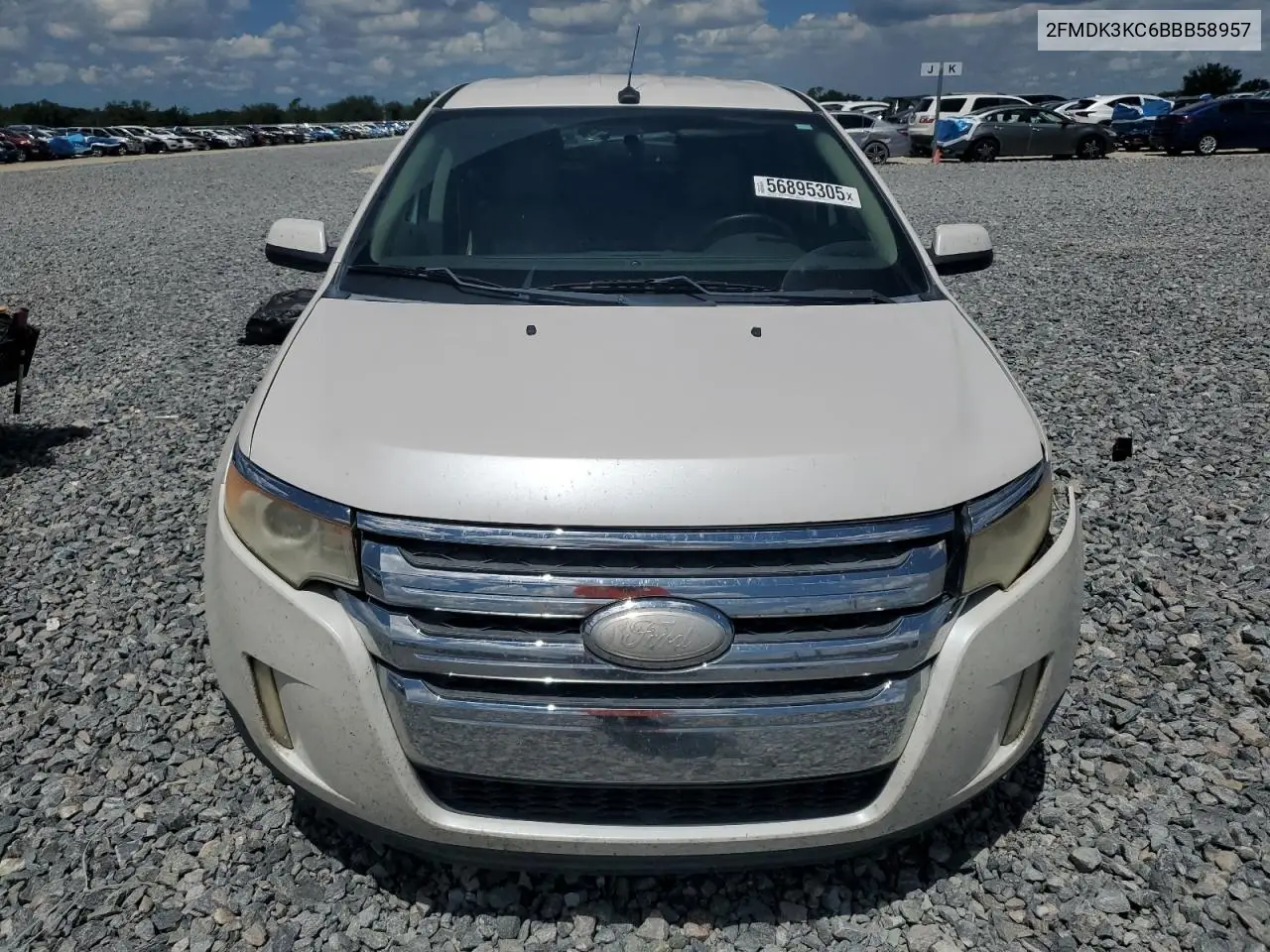 2011 Ford Edge Limited VIN: 2FMDK3KC6BBB58957 Lot: 56895305