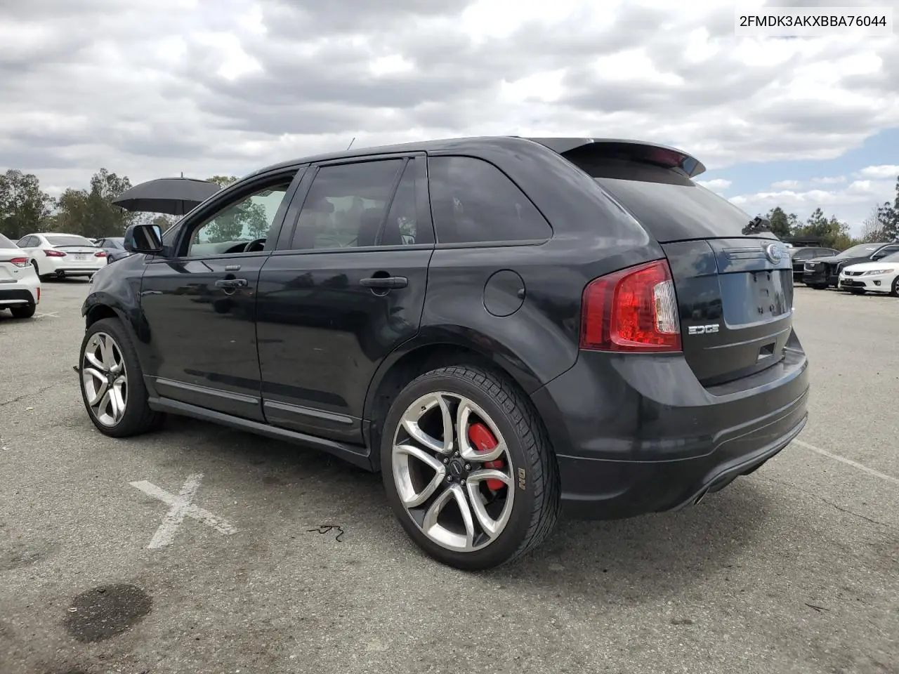 2011 Ford Edge Sport VIN: 2FMDK3AKXBBA76044 Lot: 57052305