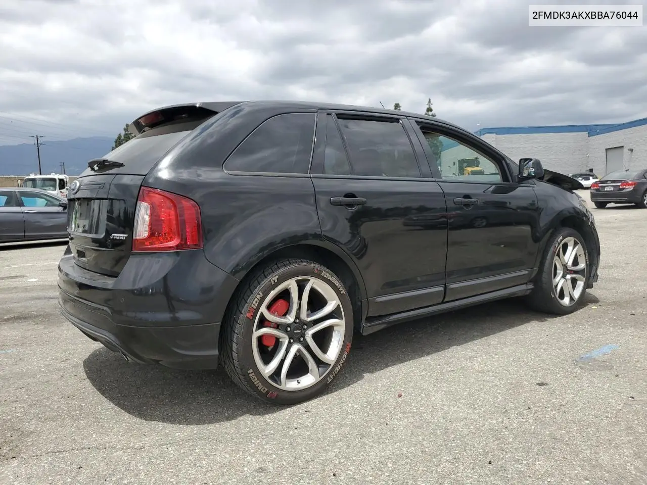 2011 Ford Edge Sport VIN: 2FMDK3AKXBBA76044 Lot: 57052305