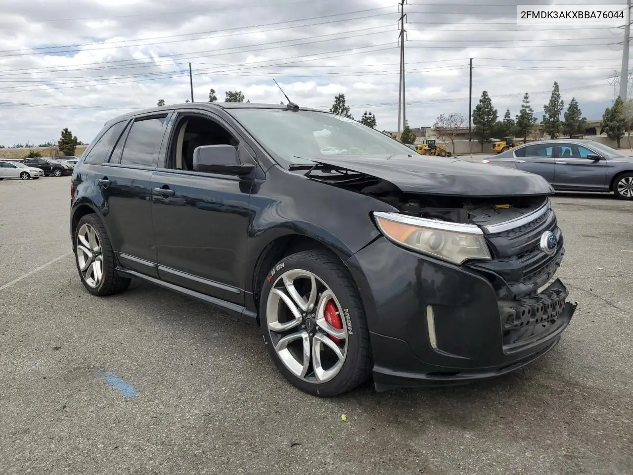 2011 Ford Edge Sport VIN: 2FMDK3AKXBBA76044 Lot: 57052305