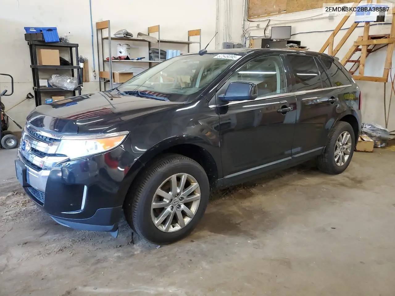 2011 Ford Edge Limited VIN: 2FMDK3KC2BBA38587 Lot: 62549395
