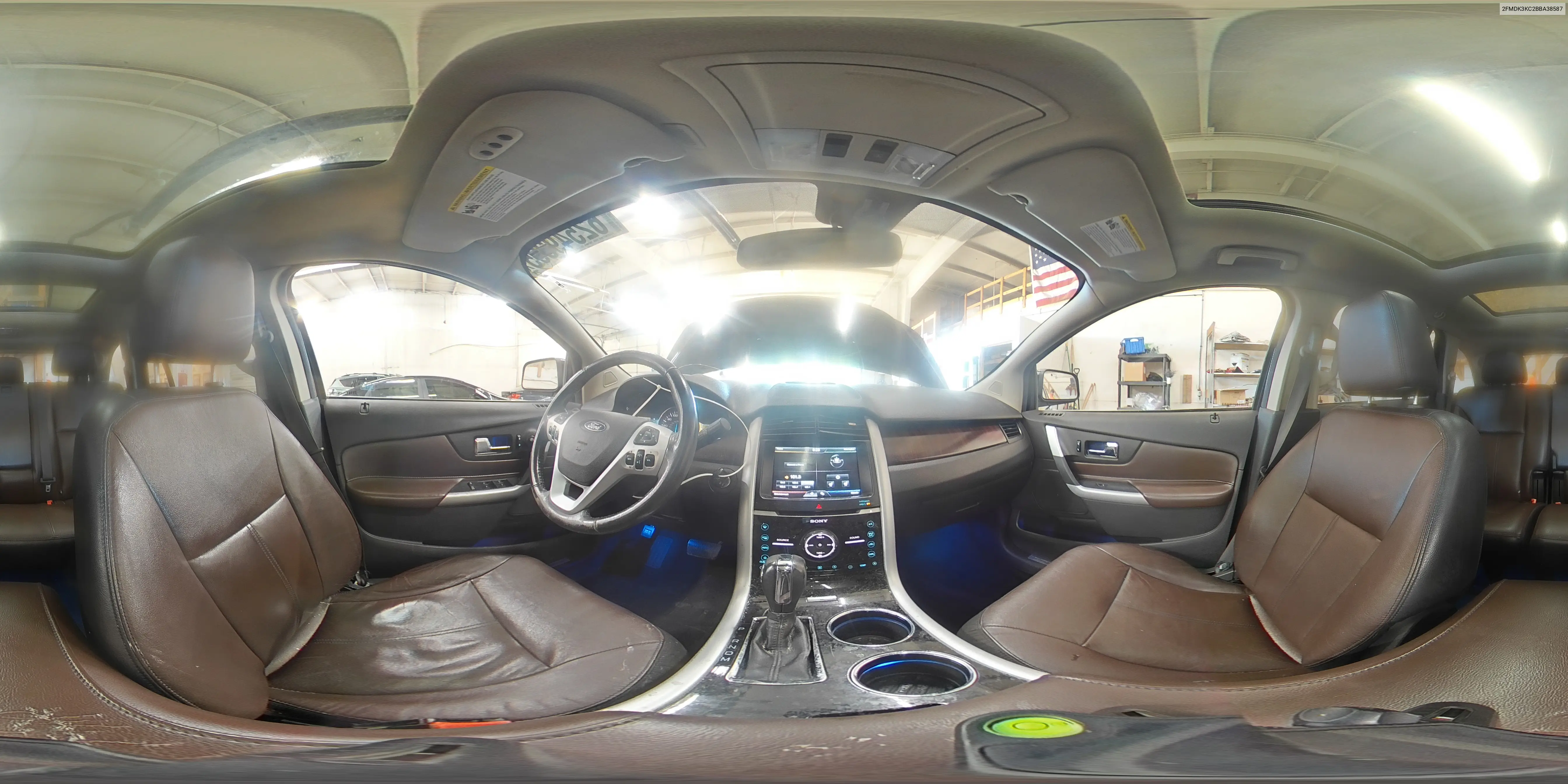 2011 Ford Edge Limited VIN: 2FMDK3KC2BBA38587 Lot: 62549395
