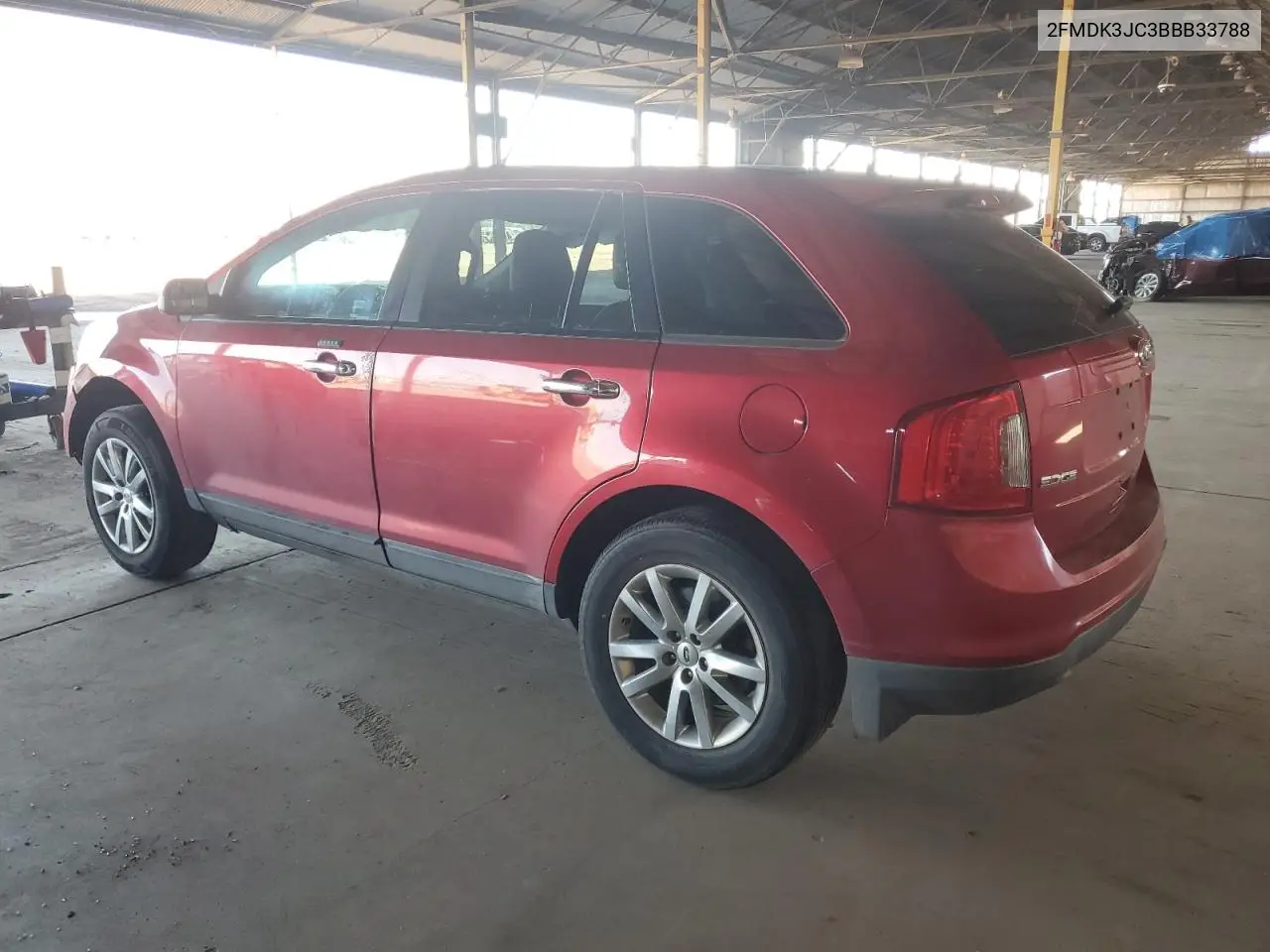 2011 Ford Edge Sel VIN: 2FMDK3JC3BBB33788 Lot: 62606105