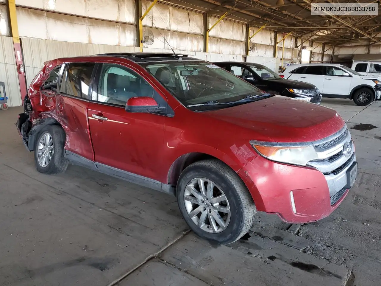 2011 Ford Edge Sel VIN: 2FMDK3JC3BBB33788 Lot: 62606105