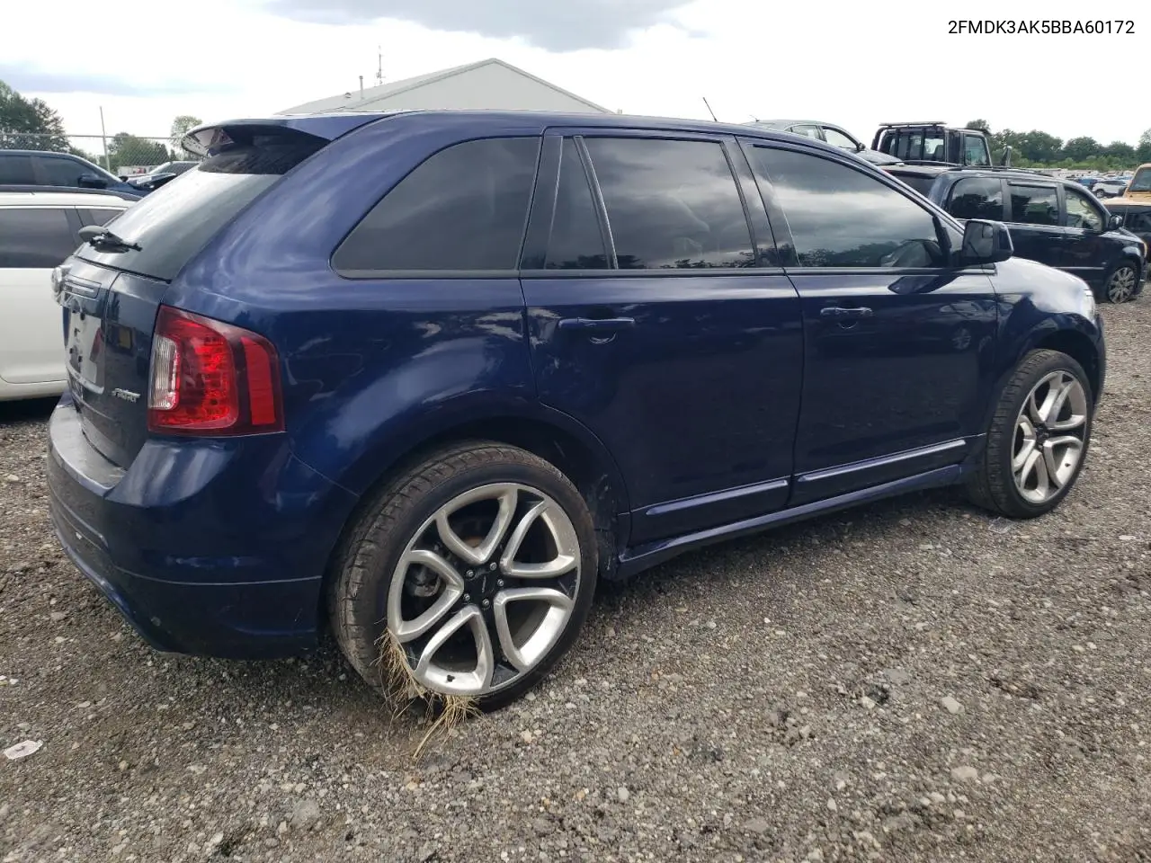 2011 Ford Edge Sport VIN: 2FMDK3AK5BBA60172 Lot: 62668065