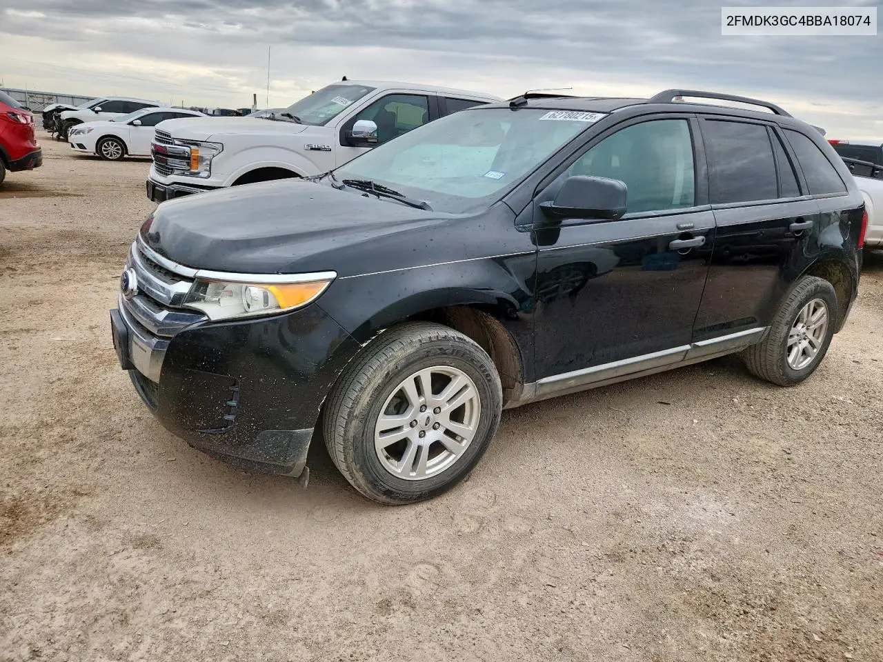 2011 Ford Edge Se VIN: 2FMDK3GC4BBA18074 Lot: 62780215
