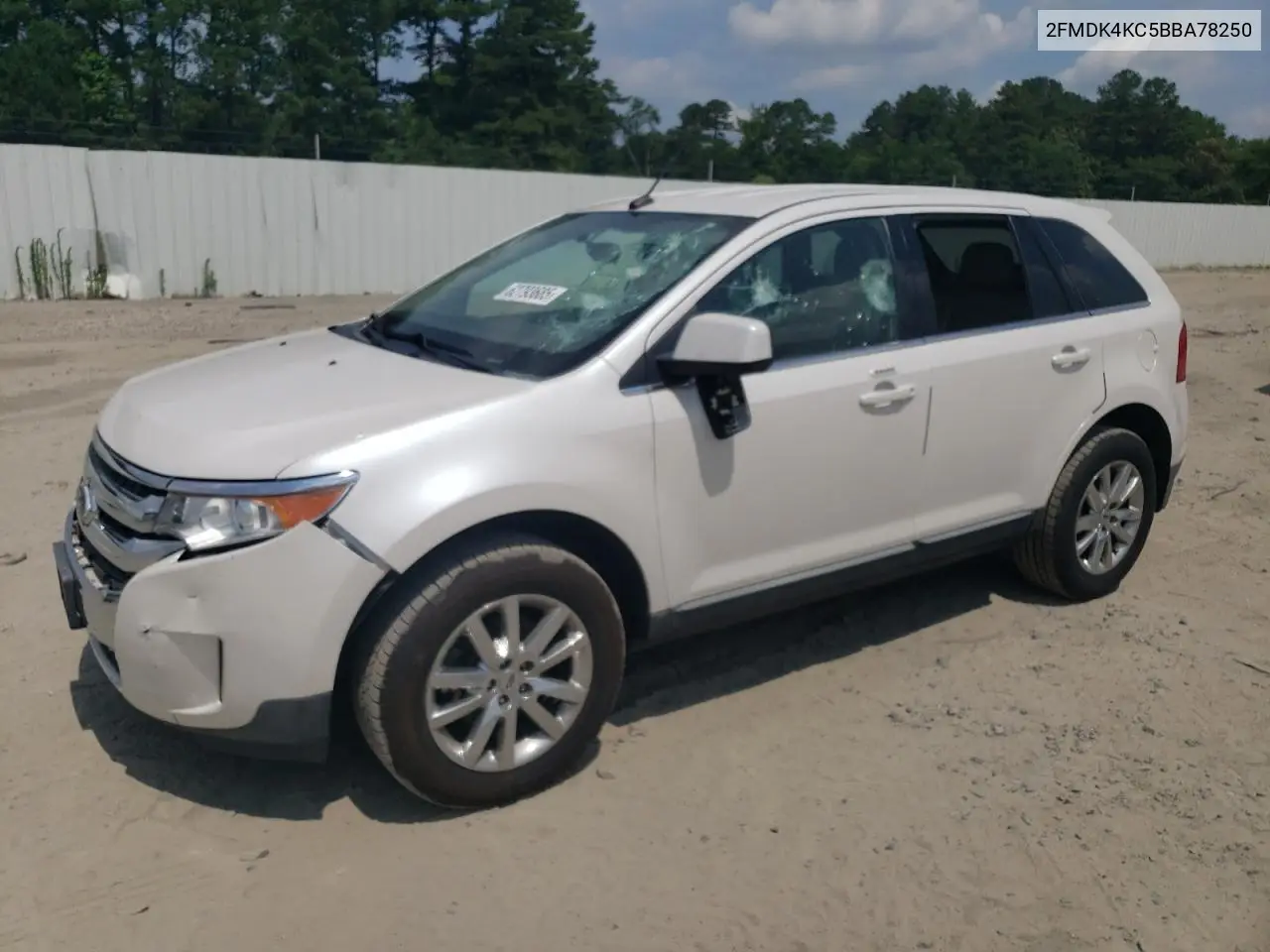 2011 Ford Edge Limited VIN: 2FMDK4KC5BBA78250 Lot: 62793685