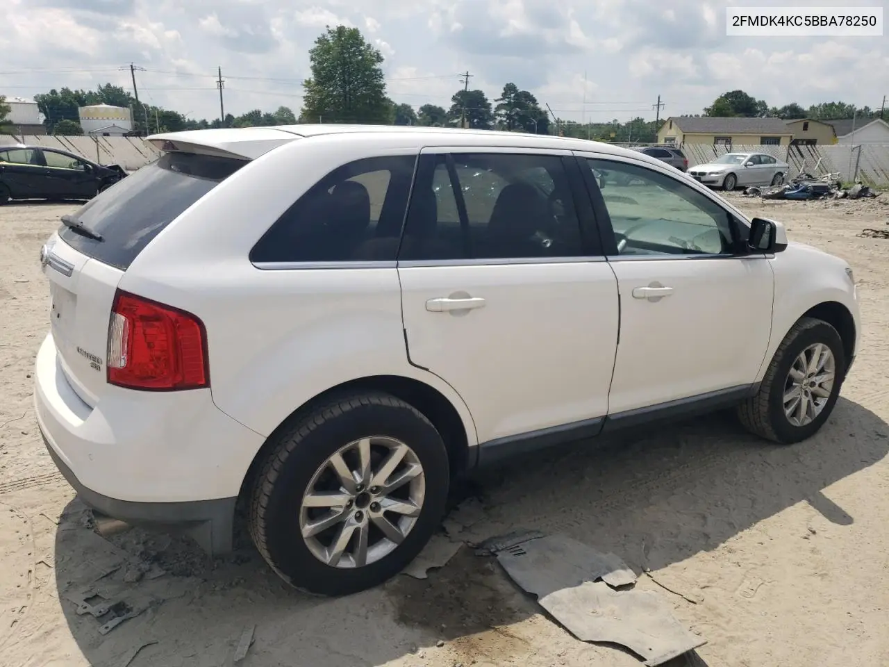 2011 Ford Edge Limited VIN: 2FMDK4KC5BBA78250 Lot: 62793685