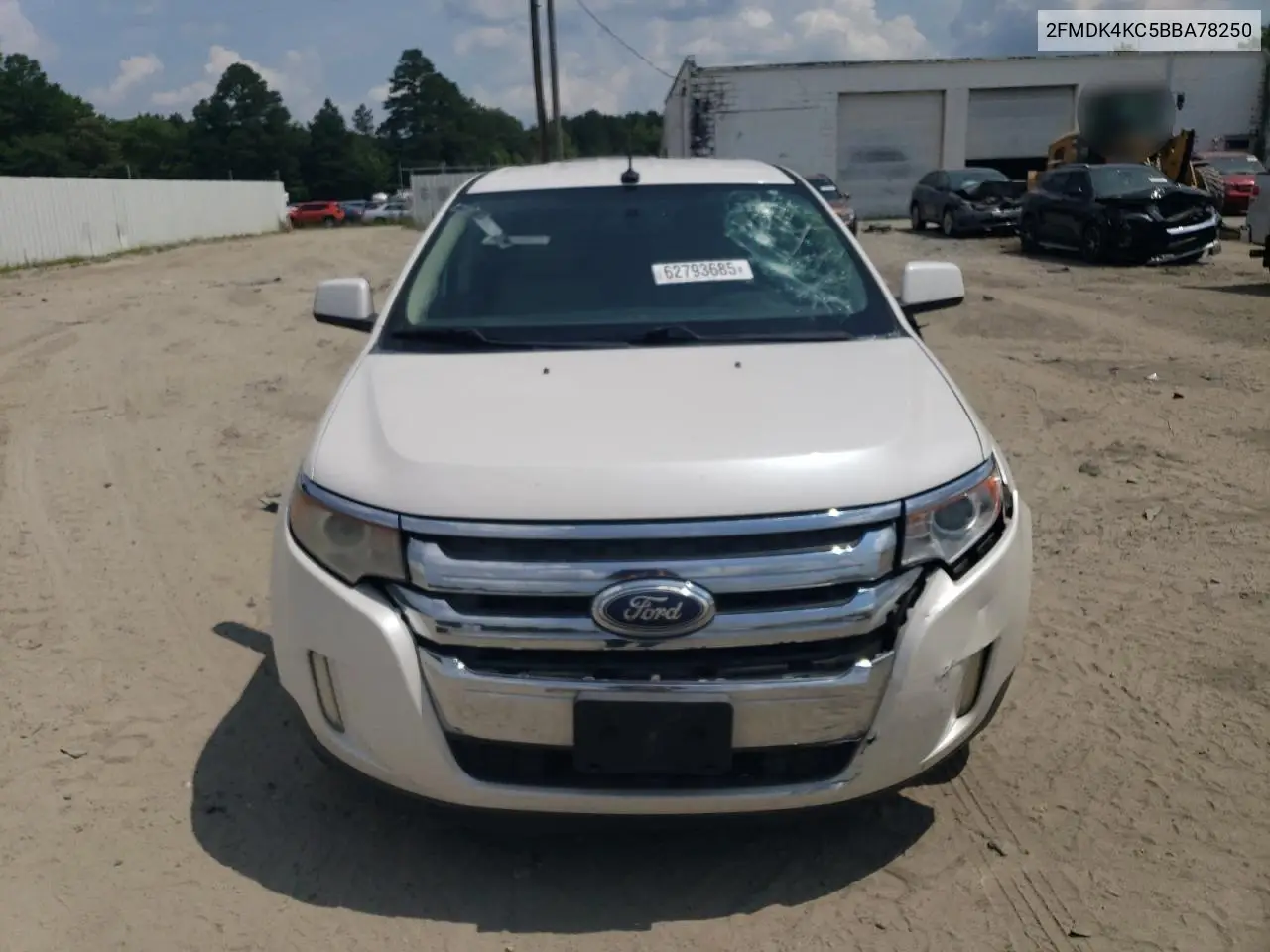 2011 Ford Edge Limited VIN: 2FMDK4KC5BBA78250 Lot: 62793685