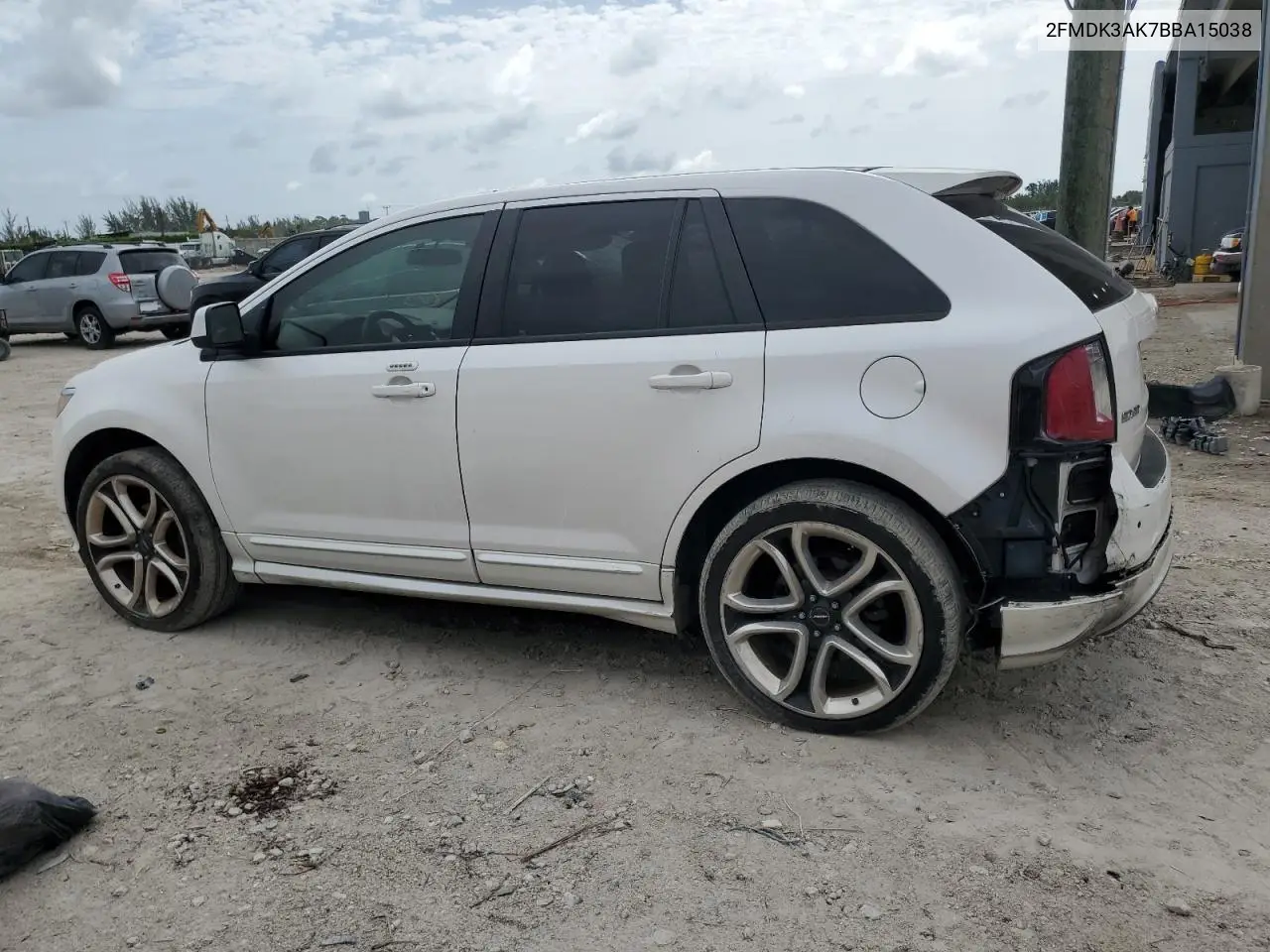 2011 Ford Edge Sport VIN: 2FMDK3AK7BBA15038 Lot: 62828185