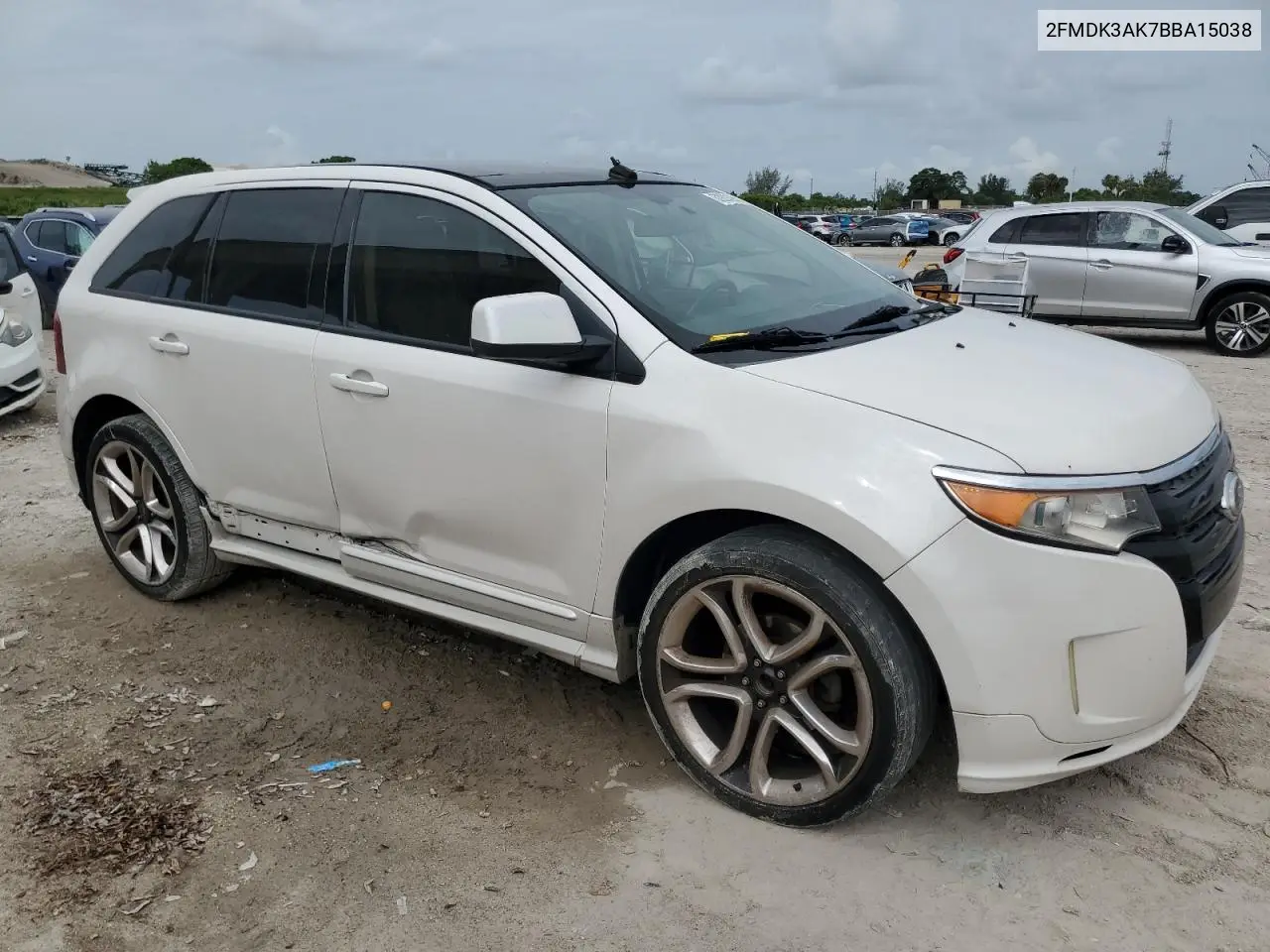 2011 Ford Edge Sport VIN: 2FMDK3AK7BBA15038 Lot: 62828185