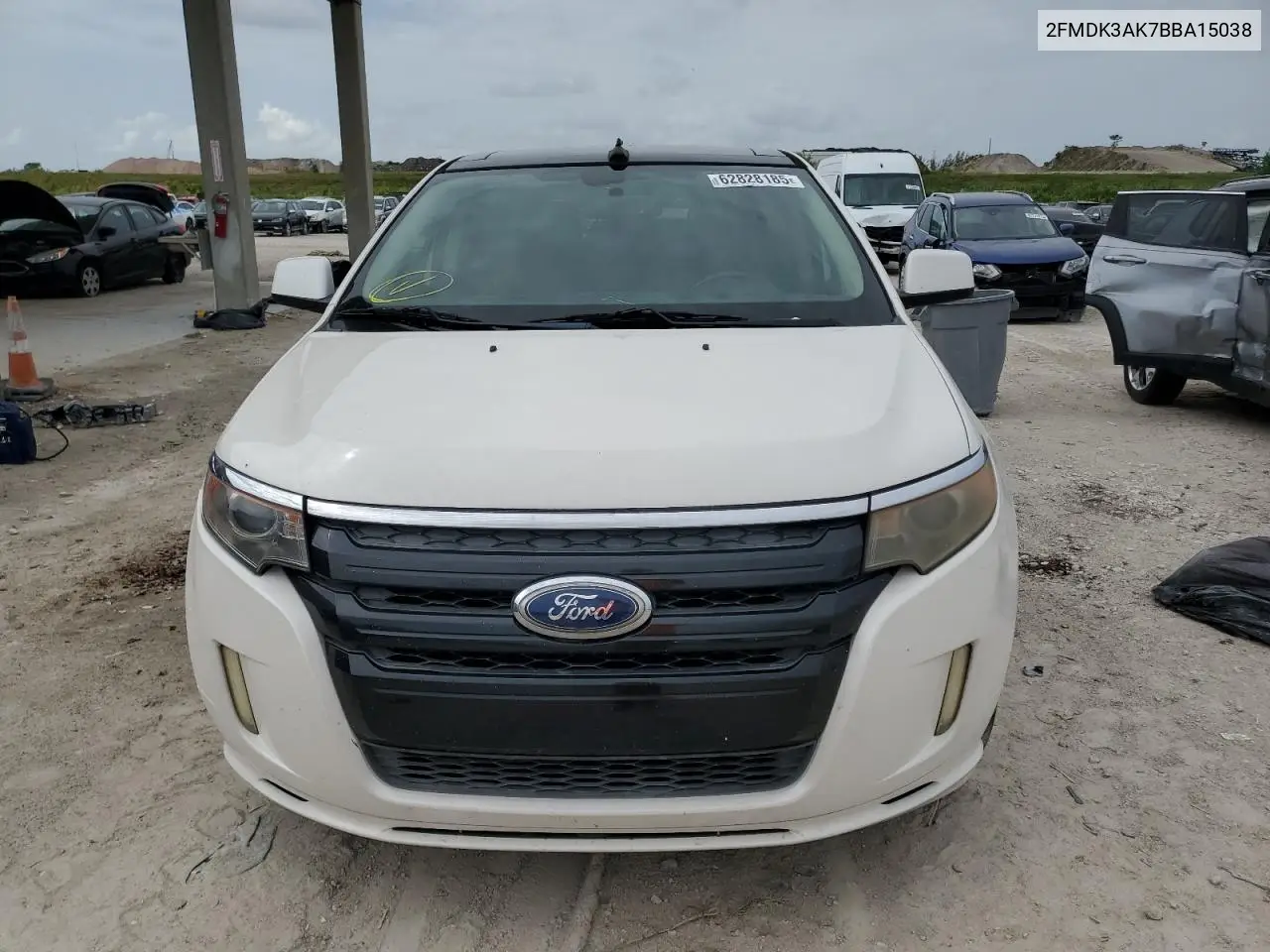 2011 Ford Edge Sport VIN: 2FMDK3AK7BBA15038 Lot: 62828185