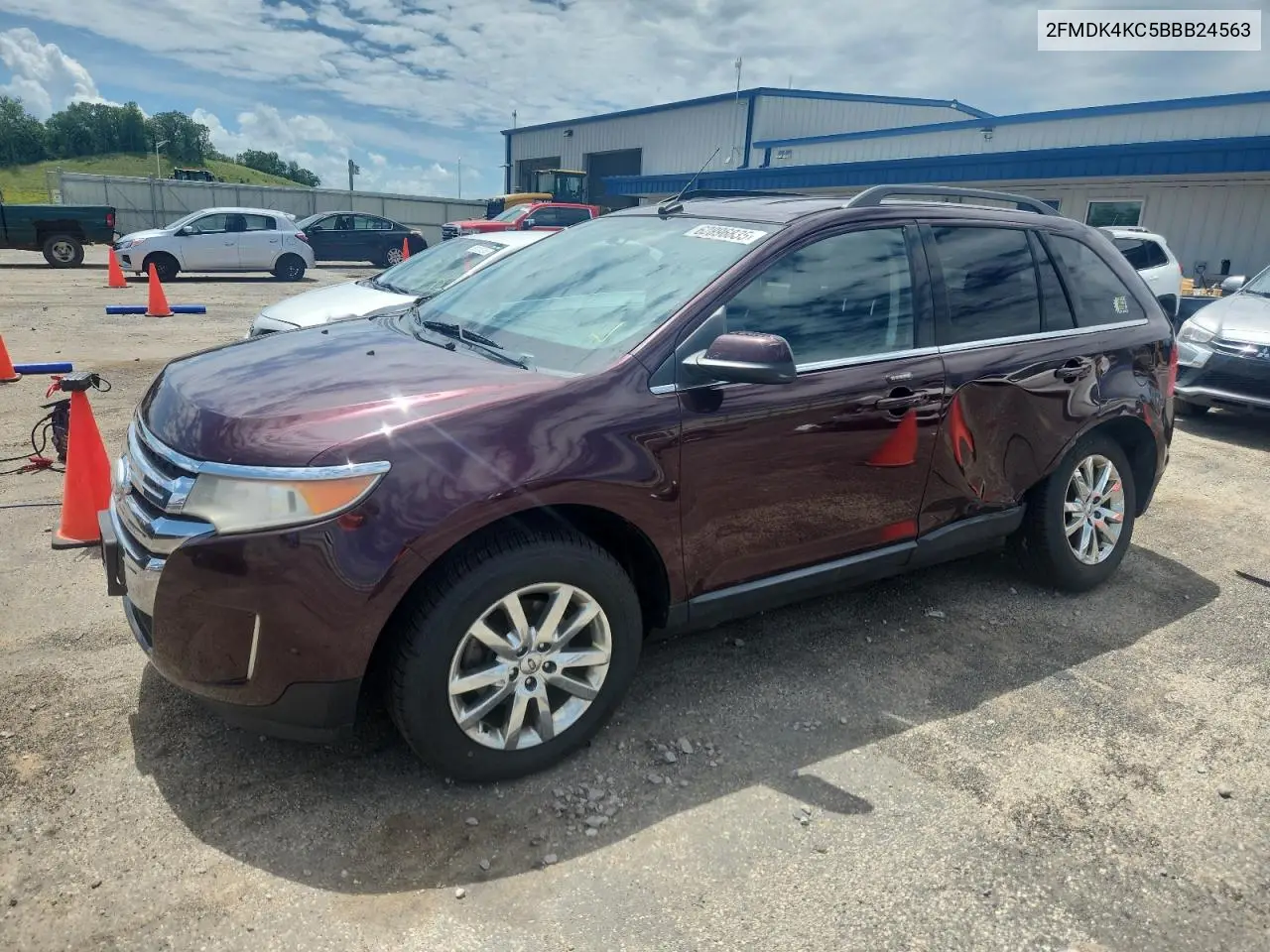 2011 Ford Edge Limited VIN: 2FMDK4KC5BBB24563 Lot: 62896835