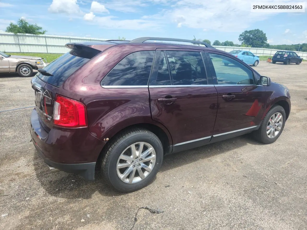 2011 Ford Edge Limited VIN: 2FMDK4KC5BBB24563 Lot: 62896835