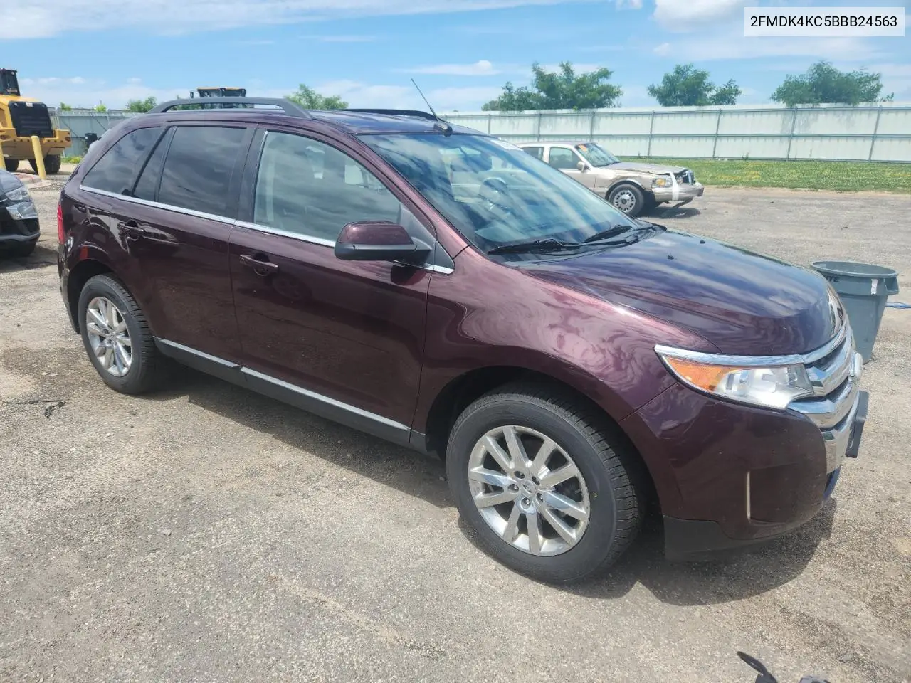 2011 Ford Edge Limited VIN: 2FMDK4KC5BBB24563 Lot: 62896835