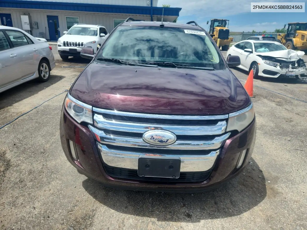 2011 Ford Edge Limited VIN: 2FMDK4KC5BBB24563 Lot: 62896835