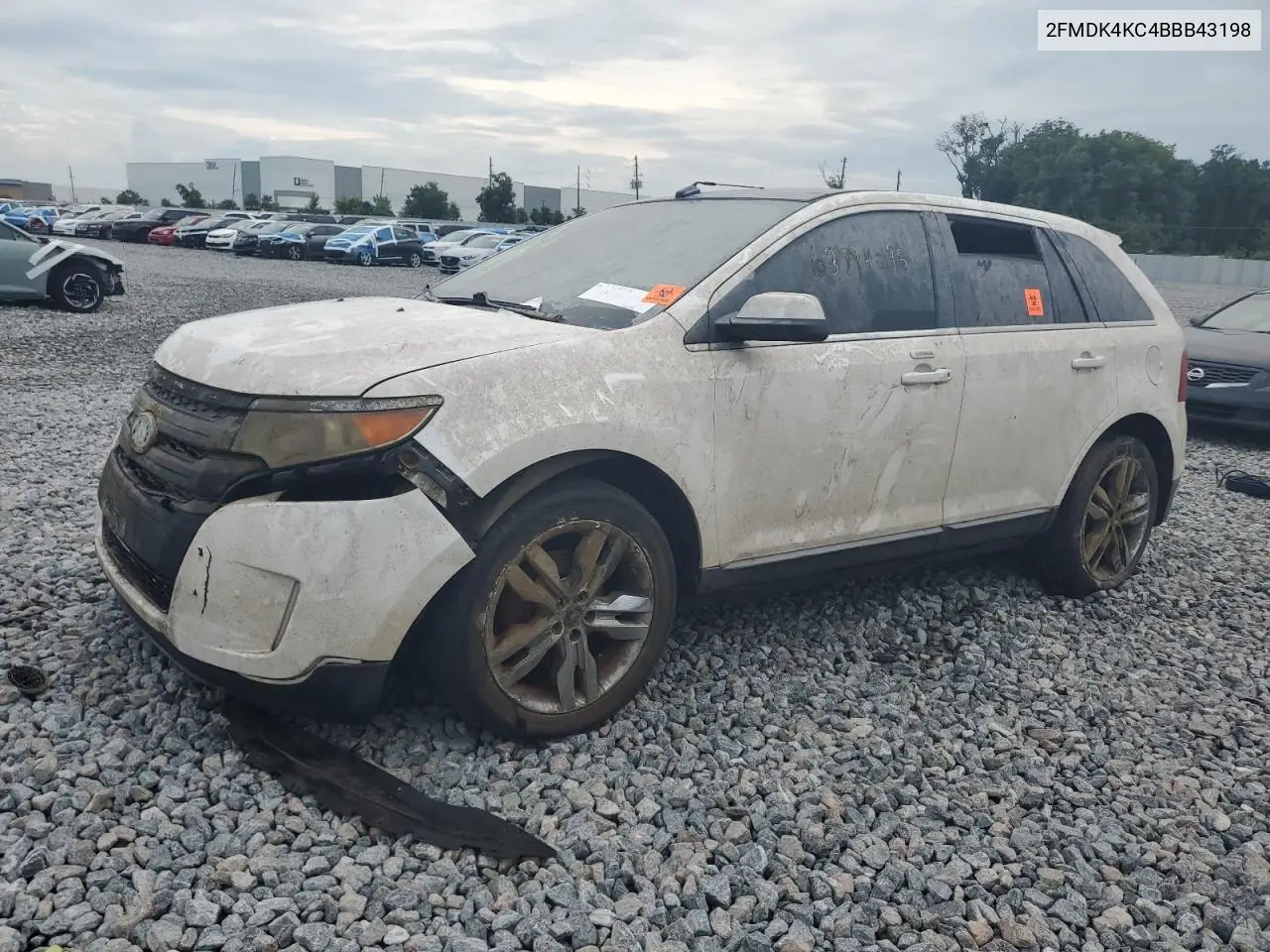 2011 Ford Edge Limited VIN: 2FMDK4KC4BBB43198 Lot: 63794095
