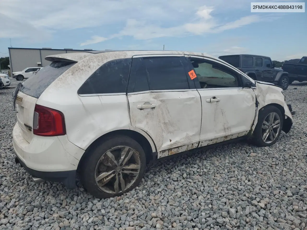 2011 Ford Edge Limited VIN: 2FMDK4KC4BBB43198 Lot: 63794095