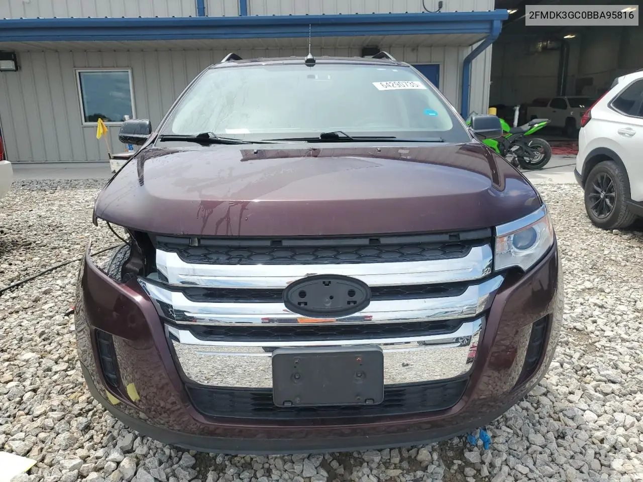 2011 Ford Edge Se VIN: 2FMDK3GC0BBA95816 Lot: 64290735