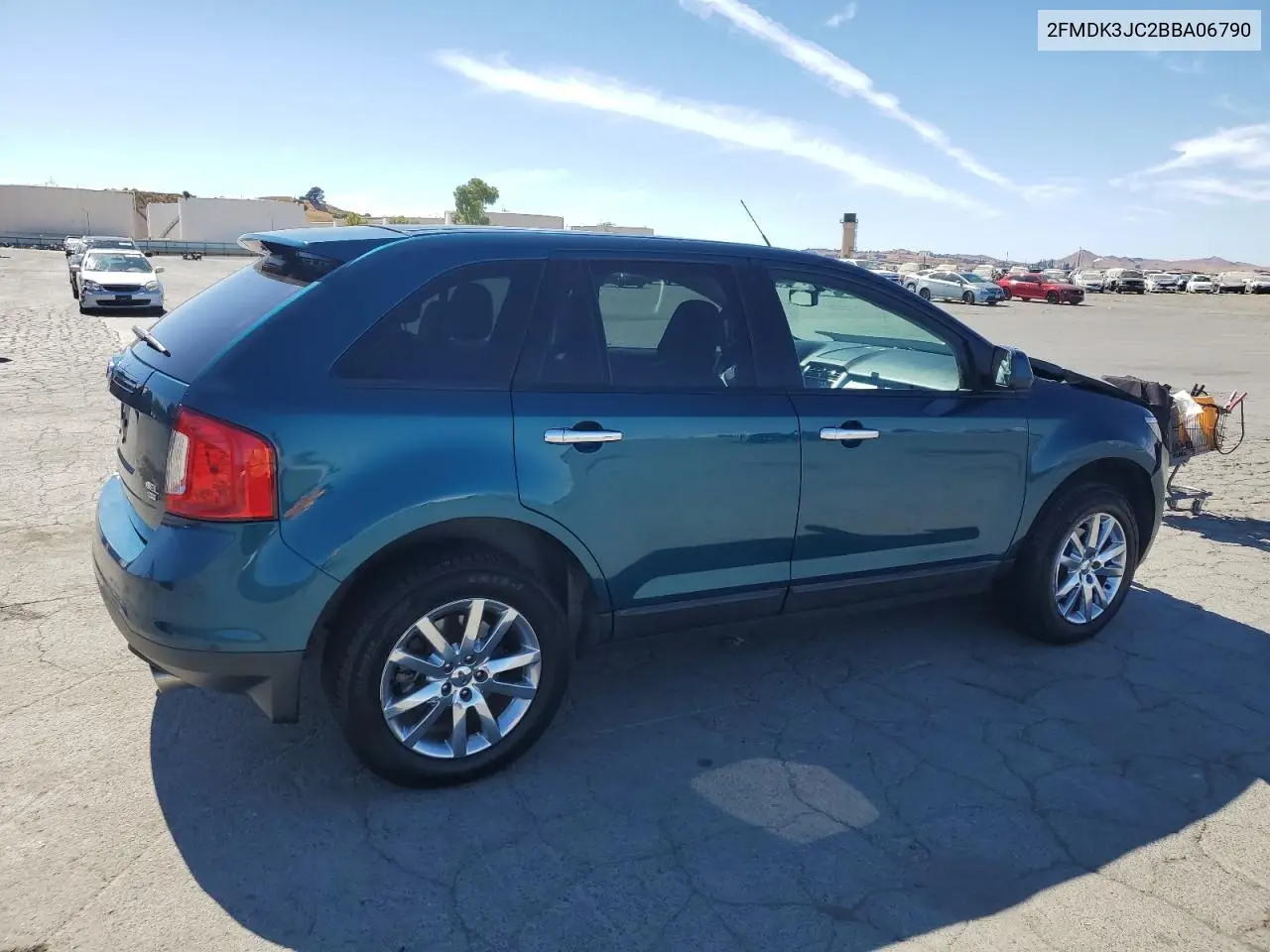 2011 Ford Edge Sel VIN: 2FMDK3JC2BBA06790 Lot: 66225015