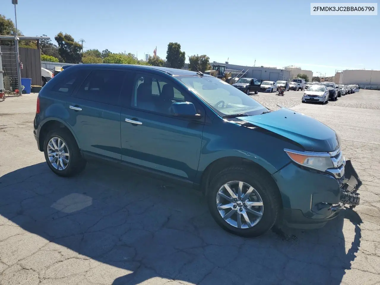 2011 Ford Edge Sel VIN: 2FMDK3JC2BBA06790 Lot: 66225015