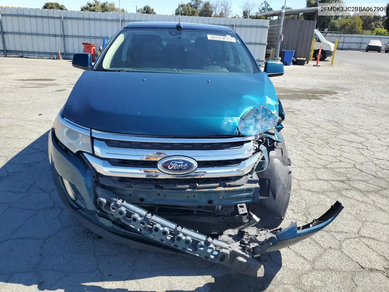 2011 Ford Edge Sel VIN: 2FMDK3JC2BBA06790 Lot: 66225015