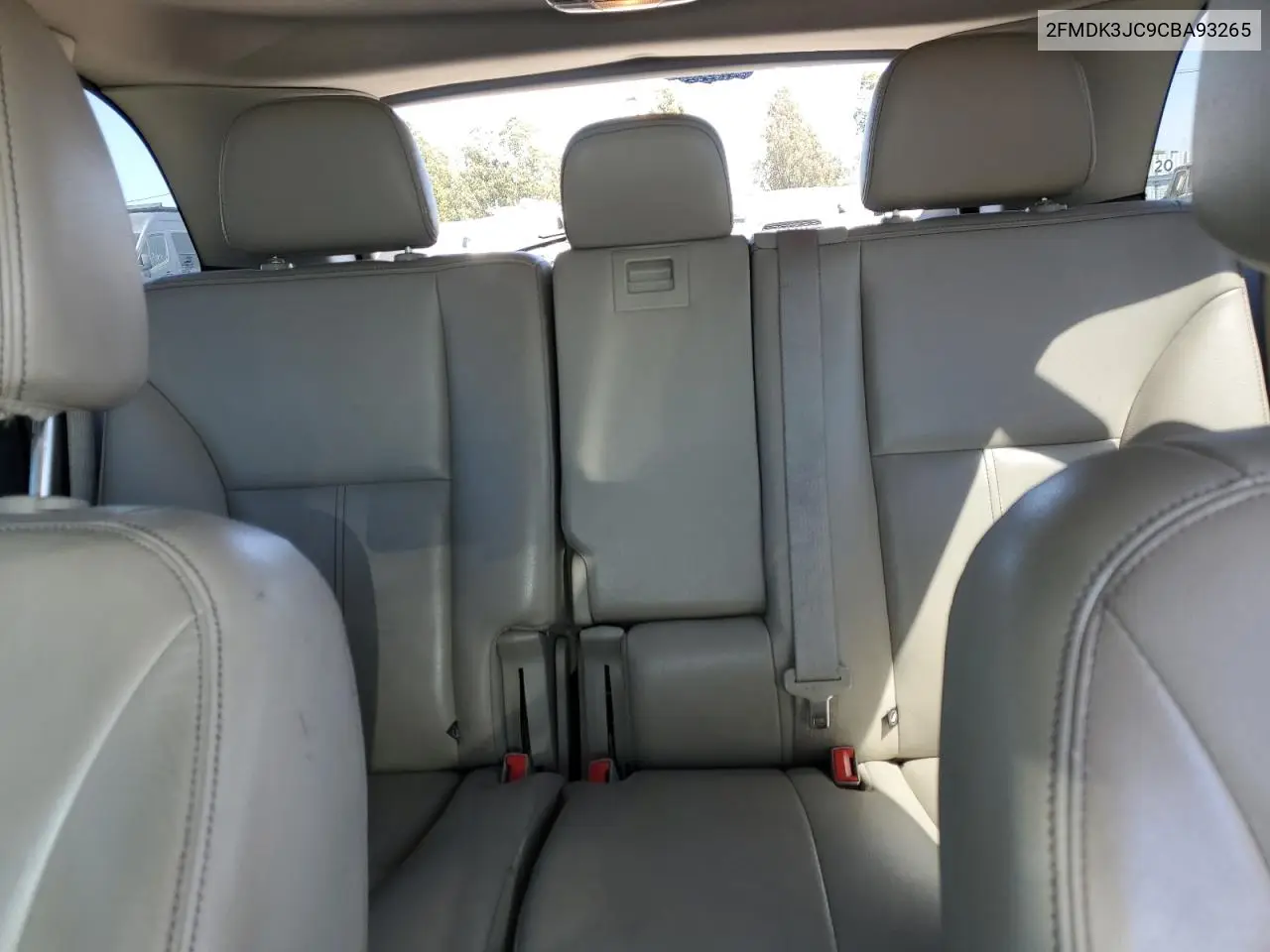 2012 Ford Edge Sel VIN: 2FMDK3JC9CBA93265 Lot: 53201755