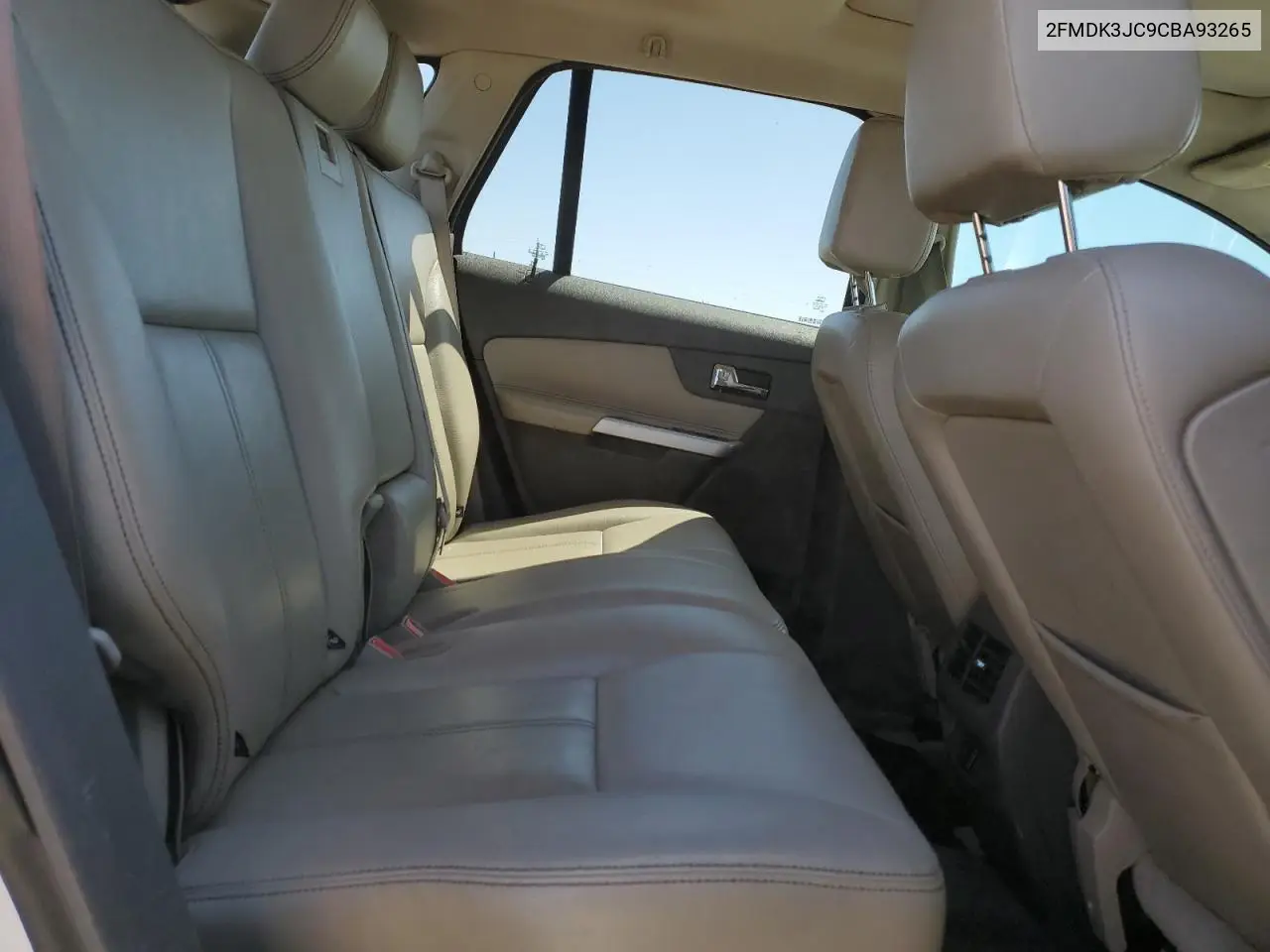 2012 Ford Edge Sel VIN: 2FMDK3JC9CBA93265 Lot: 53201755