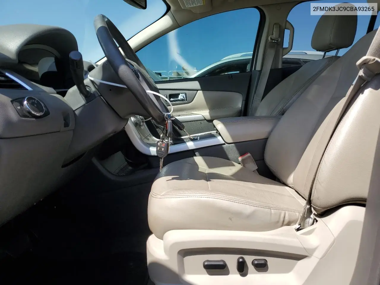 2012 Ford Edge Sel VIN: 2FMDK3JC9CBA93265 Lot: 53201755